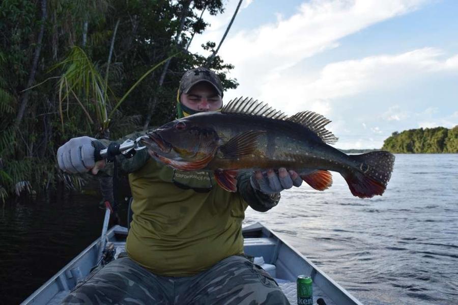 Big tucunare acu from an earlier Rio Negro season